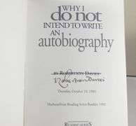 3 SIGNED ROBERTSON DAVIES