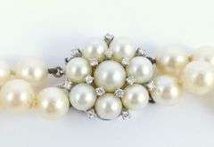 PEARL & DIAMOND NECKLACE