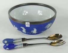 ANTIQUE WEDGWOOD SALAD SET