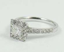 PRINCESS CUT DIAMOND RING