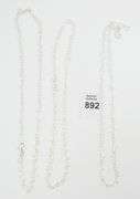 8 STERLING NECK CHAINS