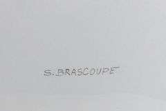 SIMON BRASCOUPE STENCIL PRINT