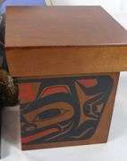 TWO STORAGE BOXES & DRUM