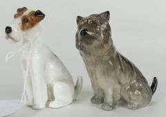 2 DOULTON MINIATURE DOG FIGURES