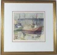 TWO SIGNED GARNET HAZARD PRINTS