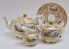 SPODE FELSPAR TEA SET