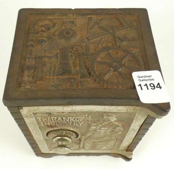 KENTON CAST IRON COIN BANK