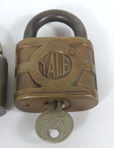 TWO ANTIQUE LOCKS