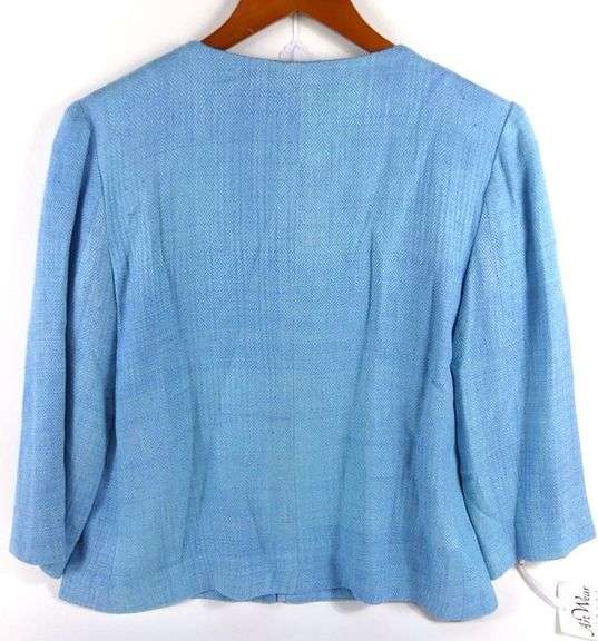 PAT BURNS-WENDLAND SILK & LACE JACKET