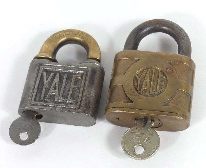 TWO ANTIQUE LOCKS