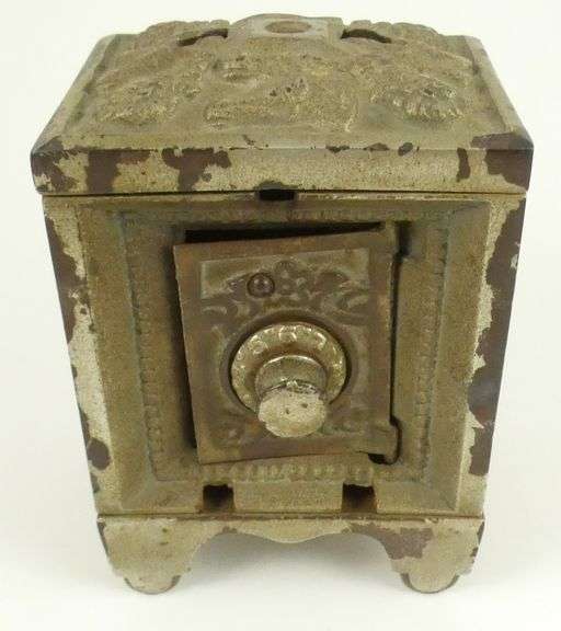 2 ANTIQUE COIN BANKS