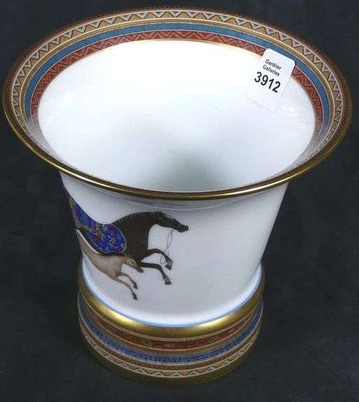 HERMES PORCELAIN VASE
