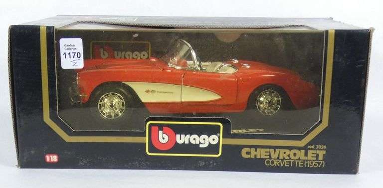 2 DIE-CAST SPORTS CARS