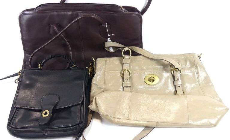 THREE COACH BAGS