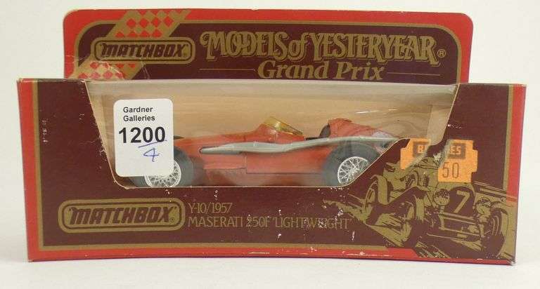 4 MODELS OF YESTERYEAR