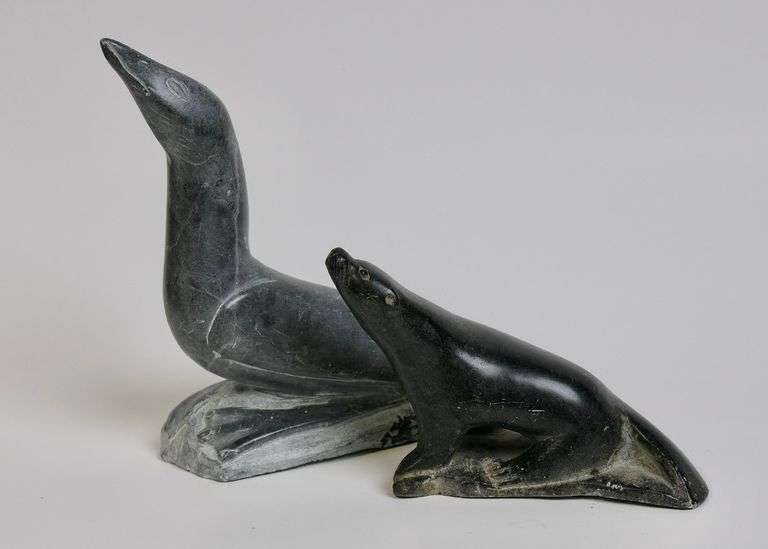 INUIT SOAPSTONE SCULPTURES