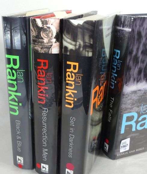 FOUR AUTOGRAPHED IAN RANKIN VOLUMES