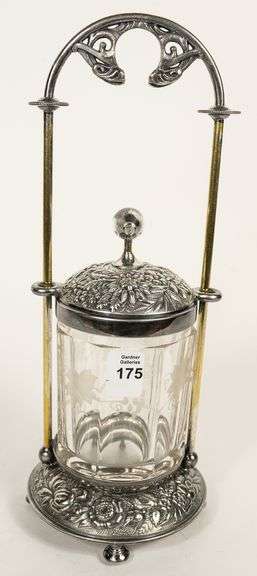 PICKLE CRUET WITH SLIDING LID