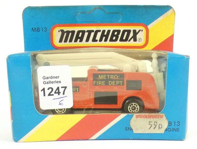 6 MATCHBOX IN BOXES