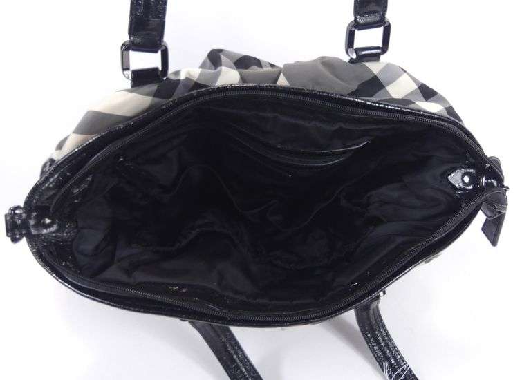 BURBERRY TARTAN TRAVEL BAG