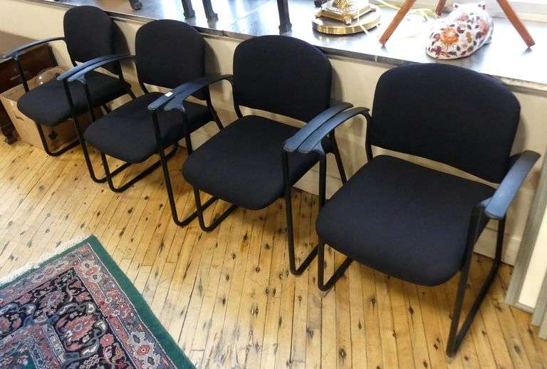 FOUR GENI COMMERCIAL WAITING ROOM CHAIRS