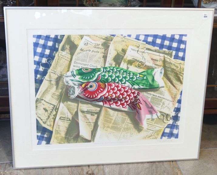 FRAMED GILBERT MOLL LIMITED EDITION PRINT