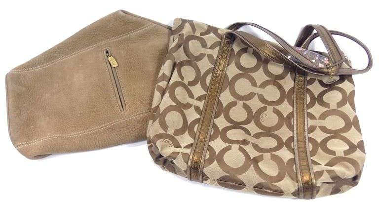 TWO COACH BAGS