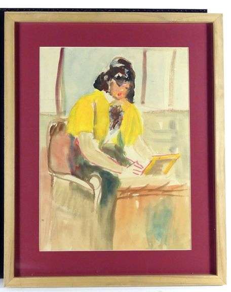 TWO HENRY HOENIGAN MIXED MEDIAS