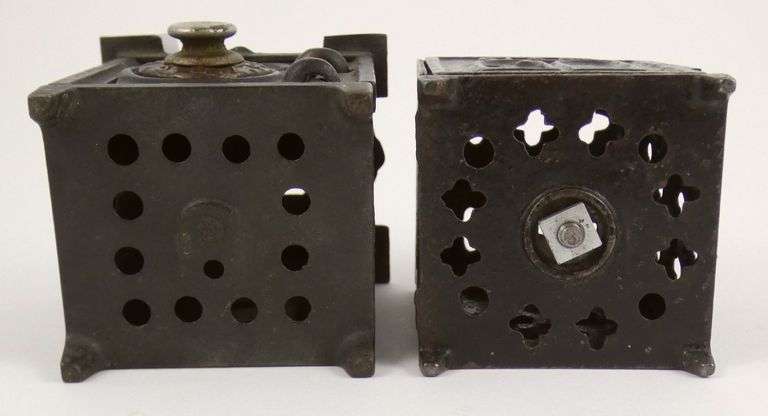 2 CAST IRON BANKS