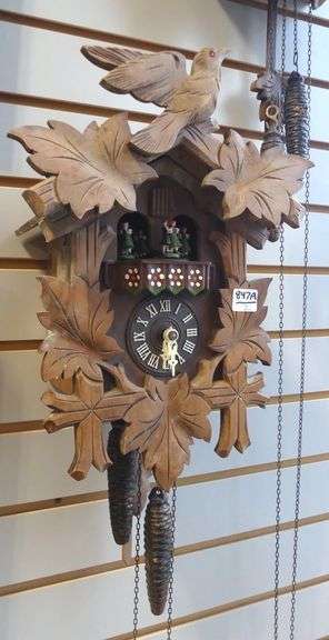 TWO CUCKOO CLOCKS