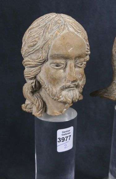 TWO TERRA COTTA BUSTS
