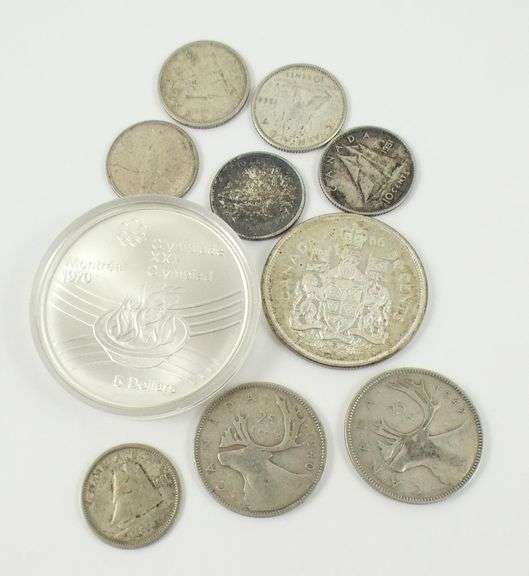 CANADIAN SILVER COINS