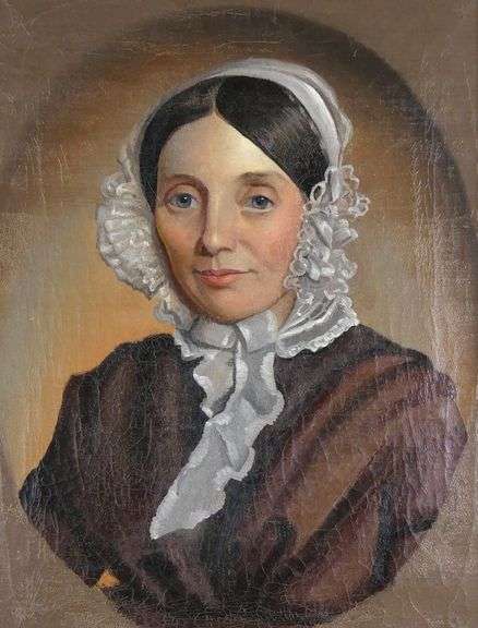 ANTIQUE PORTRAIT OIL