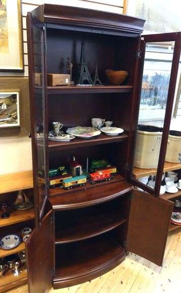 BOMBAY COMPANY BOOKCASE CABINET