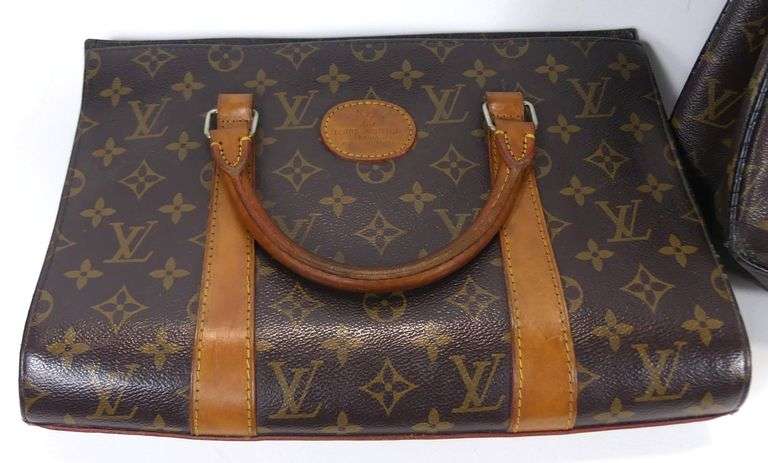 THREE LEATHER PURSES