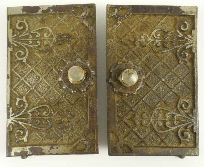 DOUBLE-DOOR CAST IRON COIN BANK