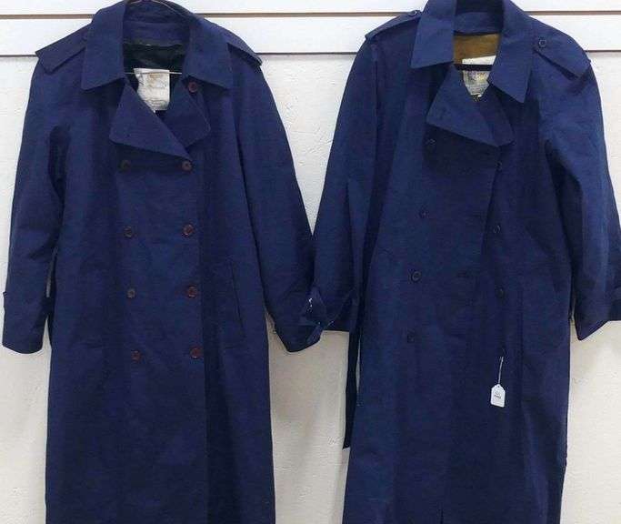 TWO LONDON FOG TRENCH COATS