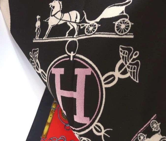 TWO HERMES SCARVES