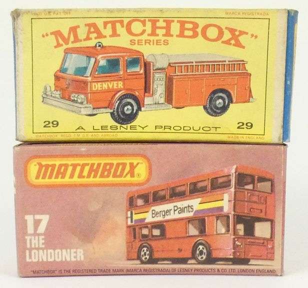 3 MATCHBOX DIE-CAST IN BOXES