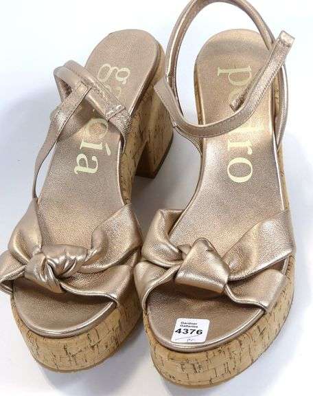 PEDRO GARCIA STRAPPY OPEN PUMPS