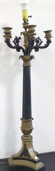 FRENCH BRONZE CANDELABRUM