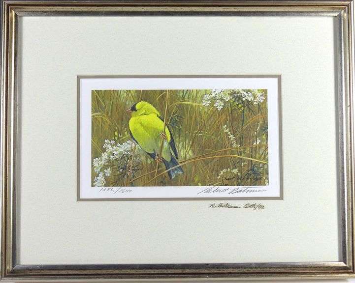 TWO SIGNED ROBERT BATEMAN PRINTS