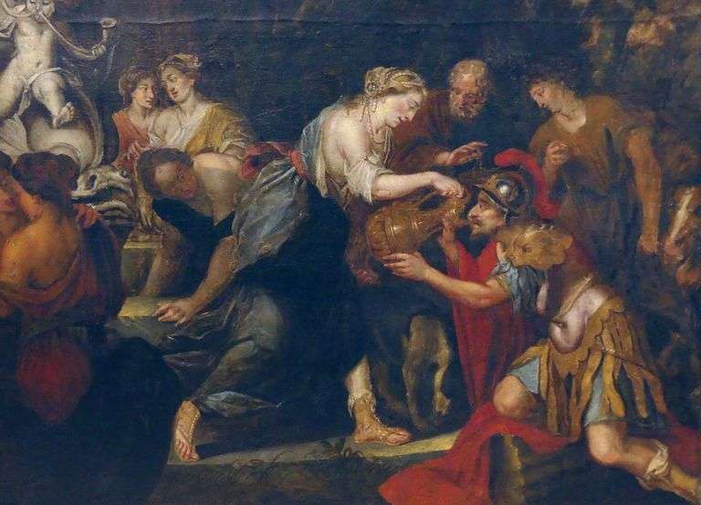 MONUMENTAL OIL ON CANVAS