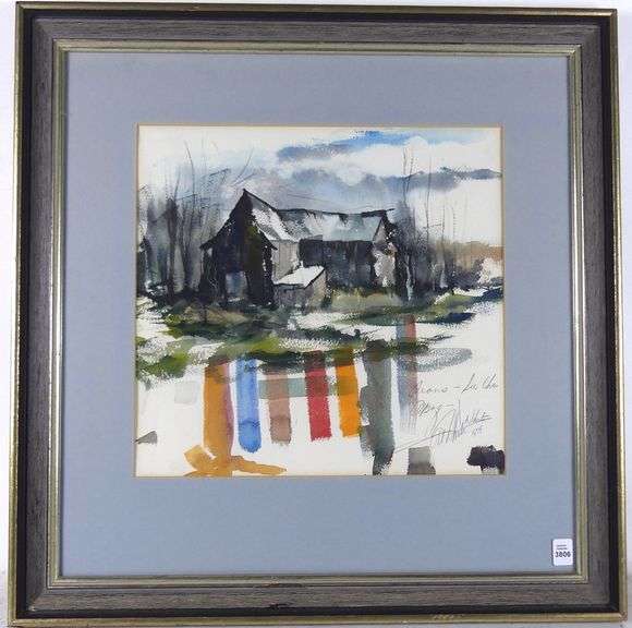 1978 CANADIAN WATERCOLOUR