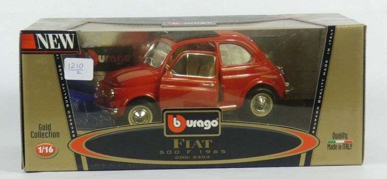 2 BBURAGO DIE-CAST CARS