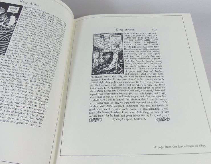 "MORTE D'ARTHUR" HARDCOVER VOLUME