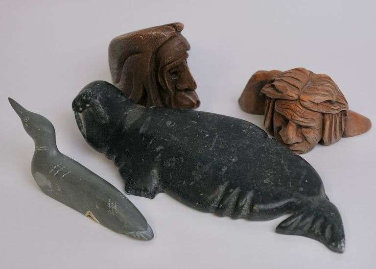 THOMAS B. MARACLE AND INUIT SCULPTURES