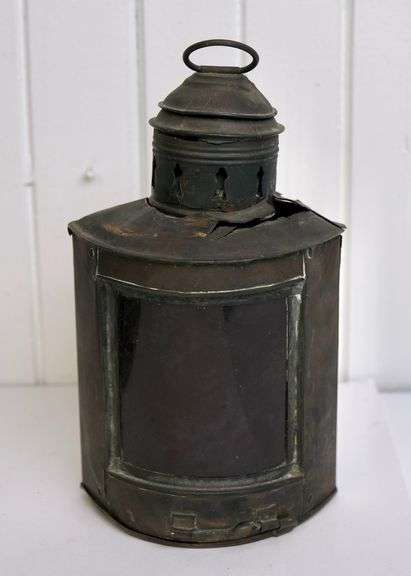 MAGIC LANTERN AND SHIP'S LAMP