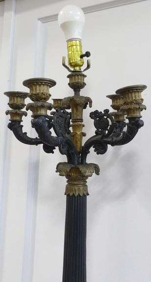 FRENCH BRONZE CANDELABRUM