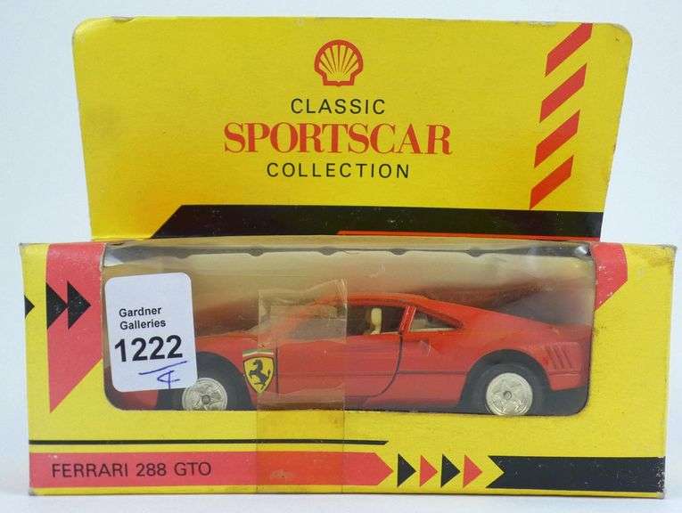 4 SHELL CLASSIC SPORTS CARS